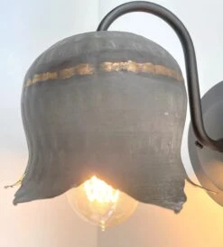 Lotus Farmhouse Wall Sconce Light -The Lamp Goods lotisflowerwallsconcegalvanizedmetallightingfixturesrusticfarmhouselight 11 9f167619 50d8 4898 980a e72315203524