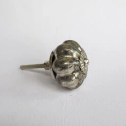 Silver Marbled Marigold Knob(Marbled Marigold Knob) 9 Silver Marbled Marigold Knob(Marbled Marigold Knob) -The Lamp Goods marbled marigold knob knobs and pulls drawer cabinet knobs and pulls sku 4