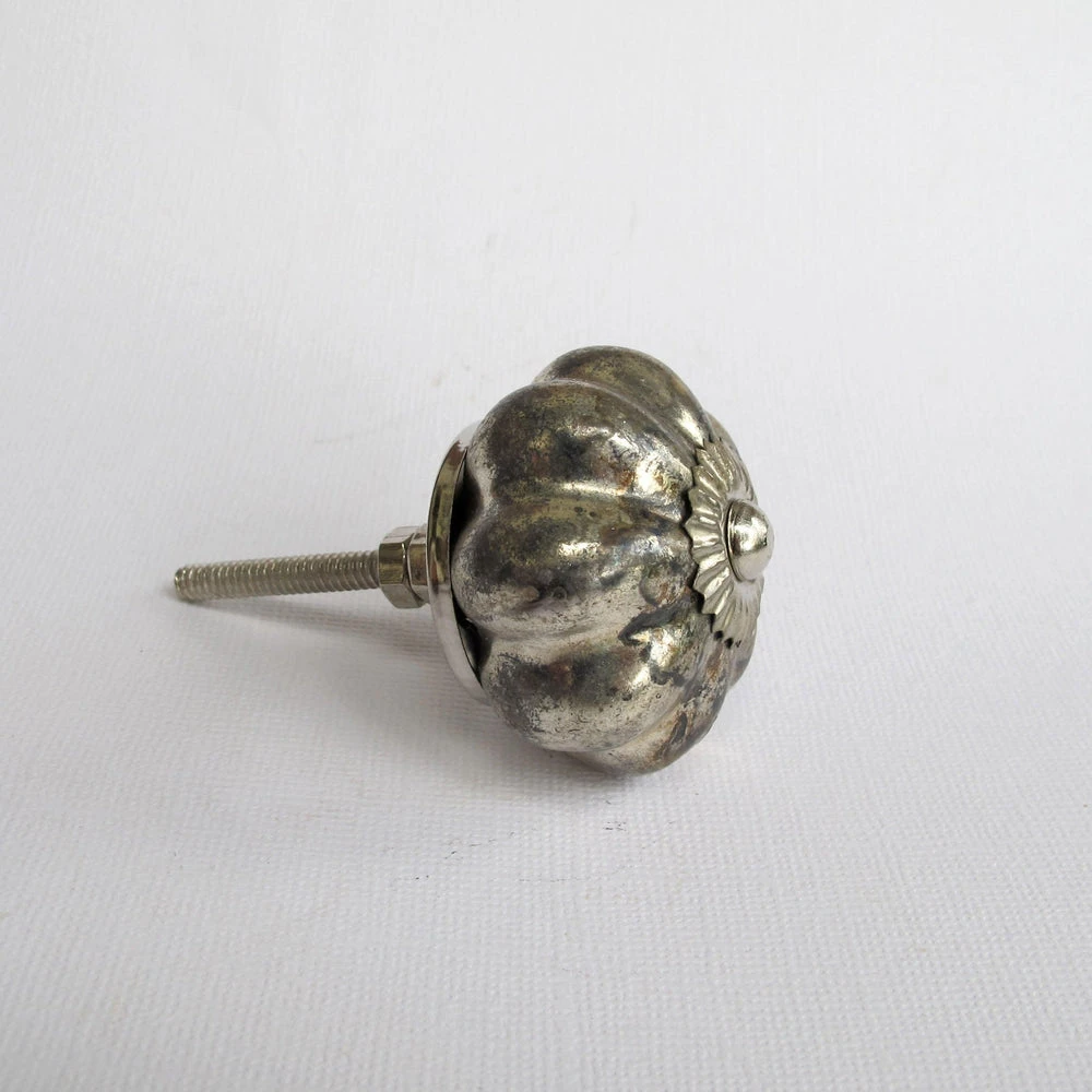 Silver Marbled Marigold Knob(Marbled Marigold Knob) 6 Silver Marbled Marigold Knob(Marbled Marigold Knob) - Image 4