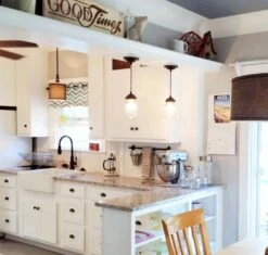 Mason Jar PENDANT Light Vintage Quart -The Lamp Goods mason jar pendant light hanging chandelier ceiling flush mount lighting fixture by lamp goods farmhouse rustic vintage 4