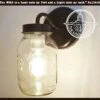 Mason Jar Wall SCONCE Lighting Fixture New Quart 2 Mason Jar Wall SCONCE Lighting Fixture New Quart -The Lamp Goods mason jar wall sconce light fixture new quart single 15c65124 2932 488d 9c47 604cf6ea7948