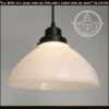 Authentic Antique Milk Glass PENDANT Light - 10" -The Lamp Goods milkglasspendant10wafflepatternhanginglightfixturelighting antique f298c1d6 e396 4a45 8eef 84a220a637b5