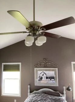 The Lamp Goods -The Lamp Goods milkglassschoolhouseceilingfanlightflushmountreplacementglobe 7