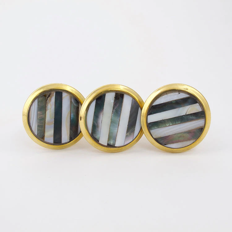 Black And White Striped Mother Of Pearl Knob(Black And White Striped Mother Of Pearl Knob) 7 Black And White Striped Mother Of Pearl Knob(Black And White Striped Mother Of Pearl Knob) - Image 5