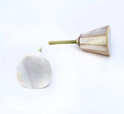 Mother Of Pearl Dome Knob(Mother Of Pearl Dome Knob) -The Lamp Goods mother of pearl knob 3