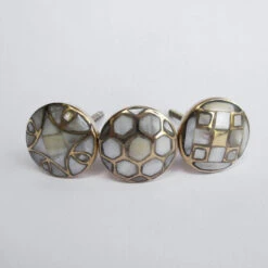 Mother Of Pearl Tortoise Shell Knob(Turtle Shell Knob) -The Lamp Goods mother of pearl tortoise shell knob 10