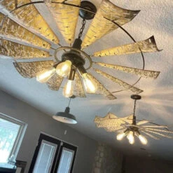 Windmill Chandelier Farmhouse Lighting Fixture -The Lamp Goods newerwindmillchandelierRhondaTrent