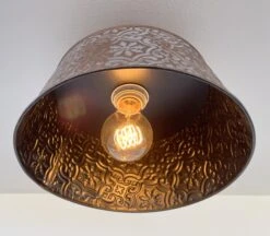 Ornate Copper Ceiling Light -The Lamp Goods ornatecopperceilinglightfixture 9