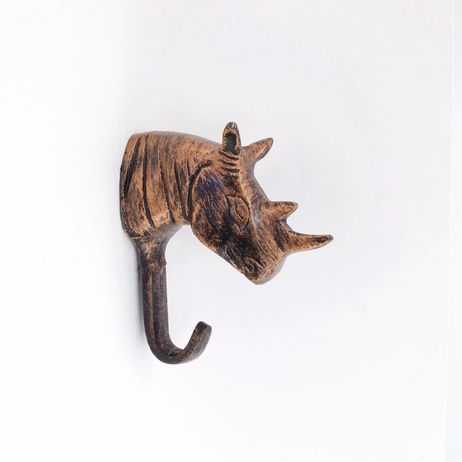 Copper Rhino Wall Hook(Copper Rhino Wall Hook) 3 Copper Rhino Wall Hook(Copper Rhino Wall Hook)