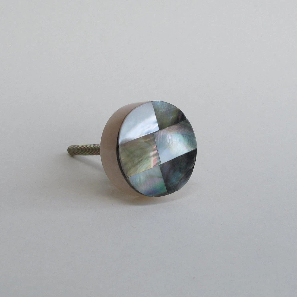 Faceted Mother Of Pearl Knob(Round Mother Of Pearl Knob) 5 Faceted Mother Of Pearl Knob(Round Mother Of Pearl Knob) - Image 3
