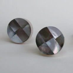 Faceted Mother Of Pearl Knob(Round Mother Of Pearl Knob)