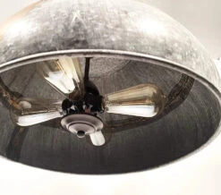 Jumbo Rustic Bucket Chandelier -The Lamp Goods rusticbucketchandelierhangingfixture