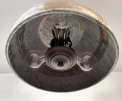 Rustic Bucket Farmhouse Light Fixture -The Lamp Goods rusticbucketsemiflushceilinglightmetalgalvanizedfarmhouseindustrialcabinlightingfixture 8