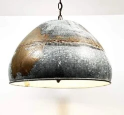 Jumbo Rustic Bucket Chandelier -The Lamp Goods rusticbucketwashtublight