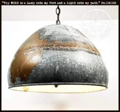 Jumbo Rustic Bucket Chandelier