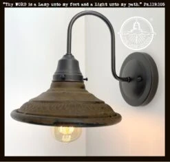 Popular Rustic Industrial Wall Sconce Light Fixture