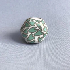 Petite Ginko Knob(Small Ginko Knob) 19 Petite Ginko Knob(Small Ginko Knob) -The Lamp Goods sea green ginko knob 2