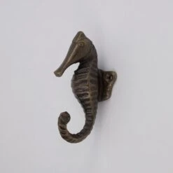 Seahorse Hook - Bronze(Seahorse Hook Bronze) -The Lamp Goods seahorsebronze4