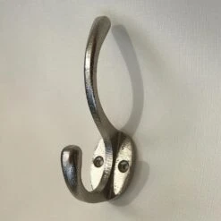 Silver Coat Hook(Silver Coat Hook) -The Lamp Goods silver coat hook hook drawer cabinet knobs and pulls sku 2