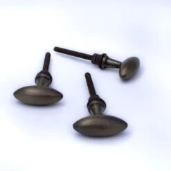 Tiny Bronze Cabinet Pull(Mini Bronze Cabinet Pull) 8 Tiny Bronze Cabinet Pull(Mini Bronze Cabinet Pull) -The Lamp Goods tiny football knob 2