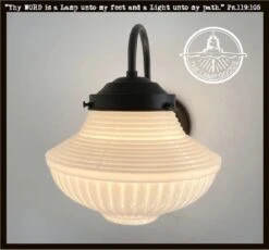 Traditional Schoolhouse Sconce Wall Light