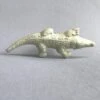 White Metal Crocodile Knob(White Metal Crocodile Knob) -The Lamp Goods white metal crocodile knob knobs and pulls drawer cabinet knobs and pulls sku