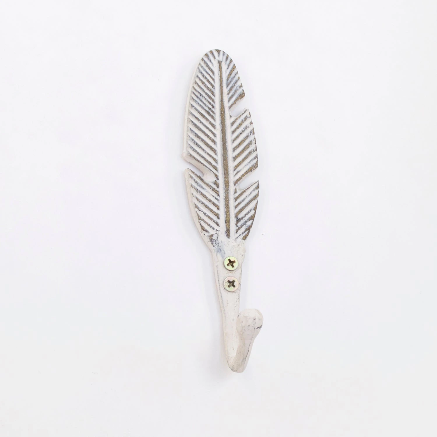 Boho Feather Hook - White(Boho Feather Hook White) 3 Boho Feather Hook - White(Boho Feather Hook White)